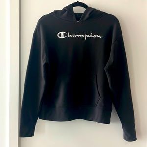 Champion hoodie classic black